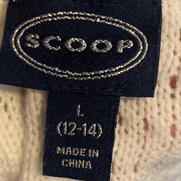 Scoop White Knit High-Low Mermaid Hem Flowy Dress Crochet Cutout Detail Maxi - Picture 7 of 9